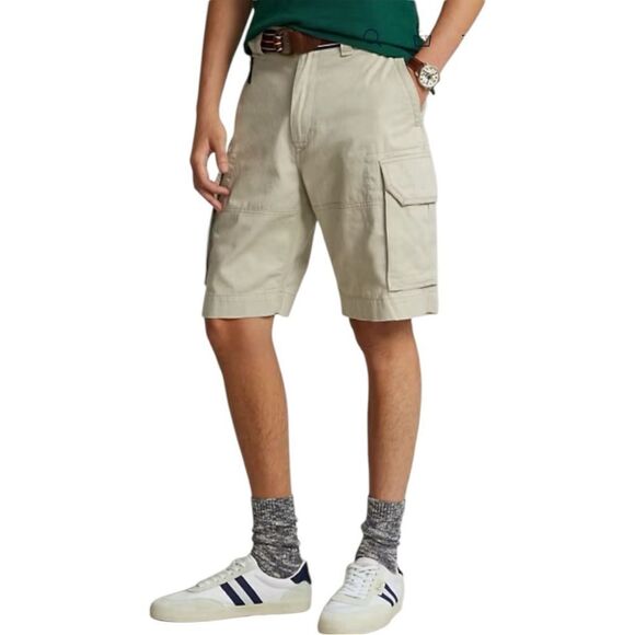 Polo Ralph Lauren 10.5” Gellar Classic Fit Cargo Short in Stone Size 33 - Picture 3 of 7